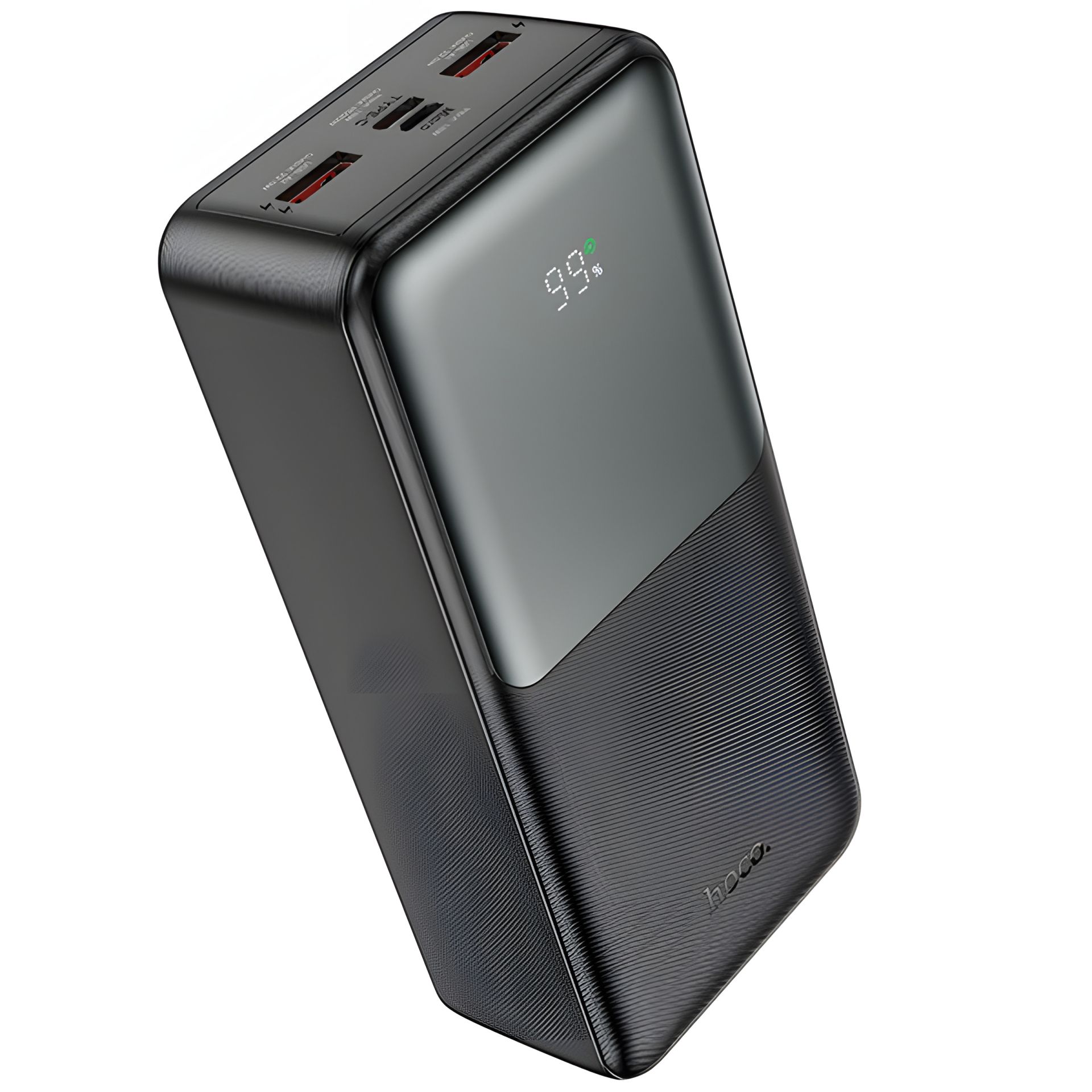 Повербанк HOCO J136B Sirui fully compatible 30000mAh |2USB/1Type-C/Lightning, 22.5W/3A, PD/QC| black Повербанк HOCO J136B Sirui fully compatible 30000mAh |2USB/1Type-C/Lightning, 22.5W/3A, PD/QC| black