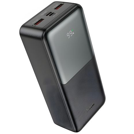 Повербанк HOCO J136B Sirui 30000mAh, fully compatible, 2USB, 1Type-C, 22.5W, PD, QC, 3A, black Повербанк HOCO J136B Sirui 30000mAh, fully compatible, 2USB, 1Type-C, 22.5W, PD, QC, 3A, black