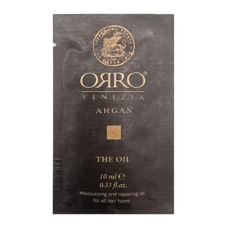 Арганова олія для волосся ORRO Venezia The Argan Oil, 10 мл (саше)