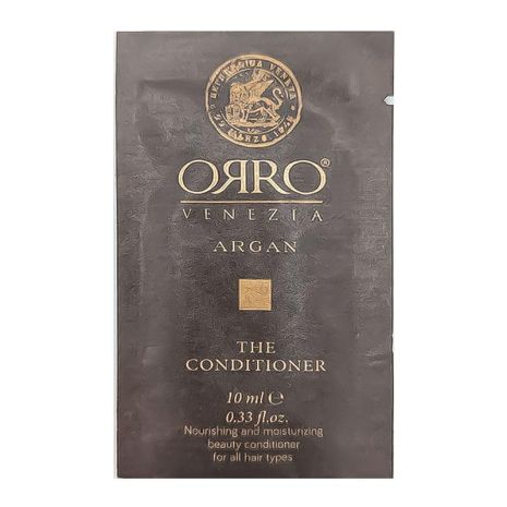 Кондиционер питательный и увлажняющий ORRO Venezia The Argan с маслом арганы, 10 мл (саше) Кондиционер питательный и увлажняющий ORRO Venezia The Argan с маслом арганы, 10 мл (саше)