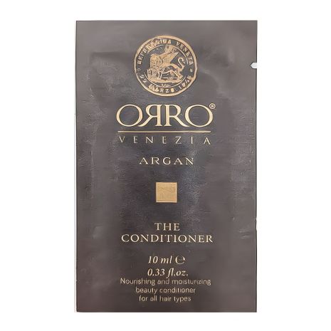 Кондиціонер ORRO Venezia The Argan Conditioner з олією аргани, живильний і зволожуючий, 10 мл (саше) Кондиціонер ORRO Venezia The Argan Conditioner з олією аргани, живильний і зволожуючий, 10 мл (саше)