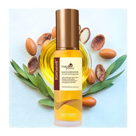 Олійка Арганова сироватка для відновлення пошкодженого волосся, Karseell Мaca Essence Oil, 50 мл Олійка Арганова сироватка для відновлення пошкодженого волосся, Karseell Мaca Essence Oil, 50 мл