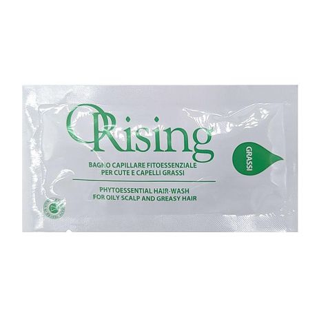 Фітоесенціальний шампунь ORising Grassi Shampoo для жирної шкіри голови і волосся, пробник саше 10 мл