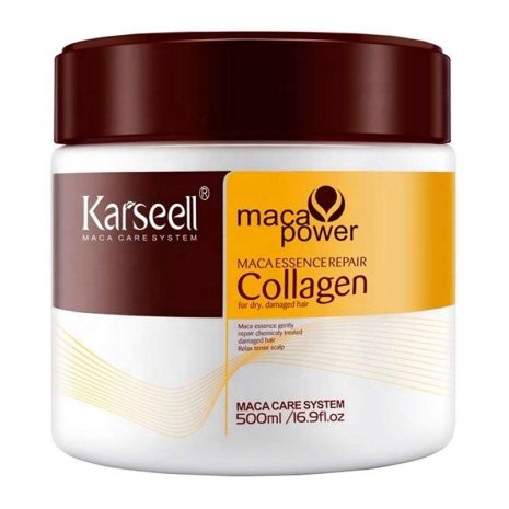Кондиціонуюча маска Karseell Collagen Hair Mask з аргановим маслом для сухого волосся, 250 г (розлив)