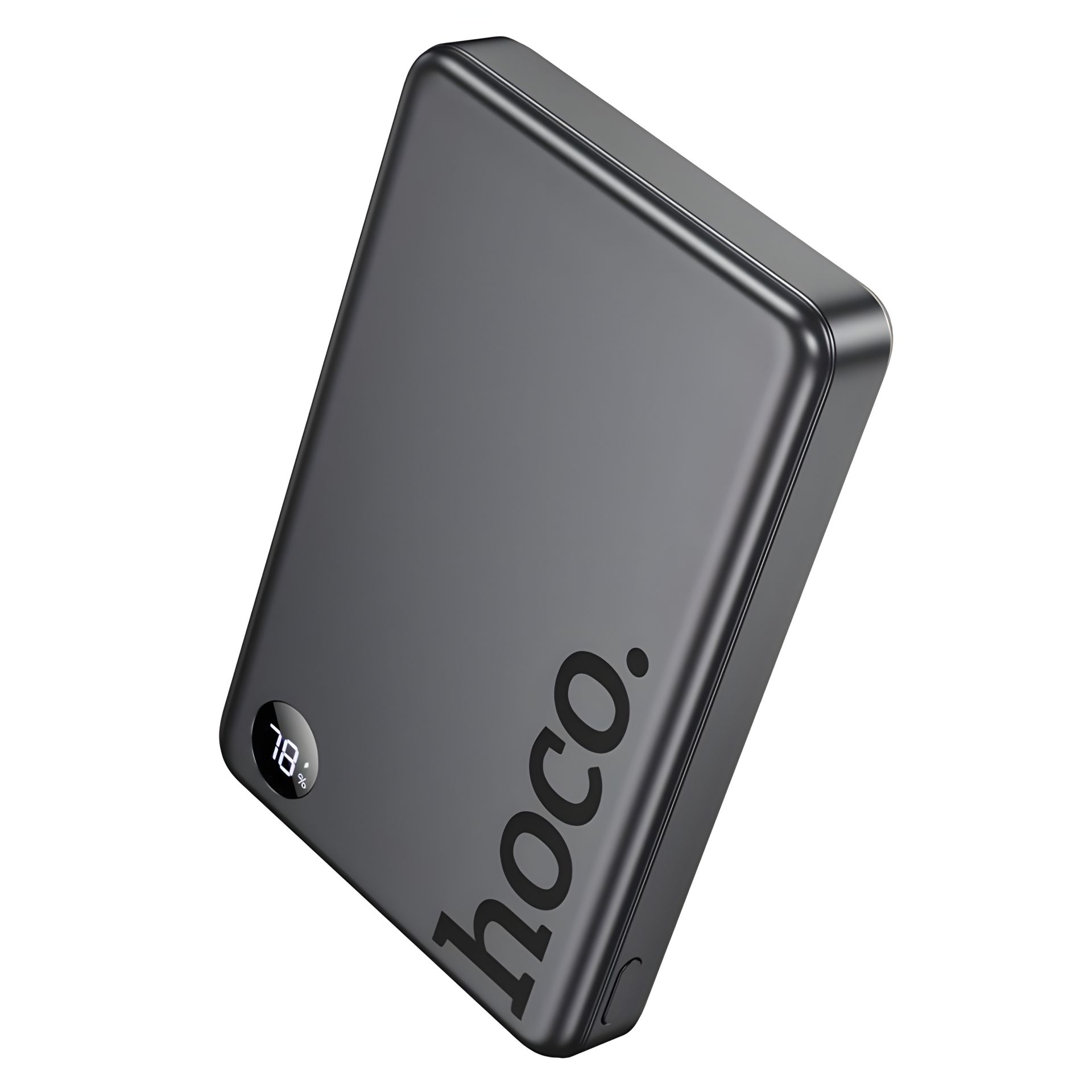 Повербанк HOCO Q34 magnetic fast charging with digital display 10000mAh |1Type-C, 20W/3A, PD/QC| metal-grey Повербанк HOCO Q34 magnetic fast charging with digital display 10000mAh |1Type-C, 20W/3A, PD/QC| metal-grey
