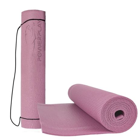 Joga and Fitness Mat 4010 PVC Yoga Mat Pink (173x61x0.6)