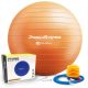 Фітнес-м'яч (fitball) PS-4011 Ø55 см Pro Gymball Orange Systems