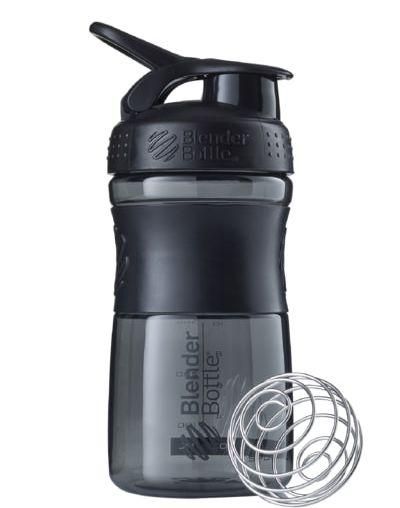 Спортивный шейкер (бутылка) BlenderBottle SportMixer Flip 20oz/590ml Black