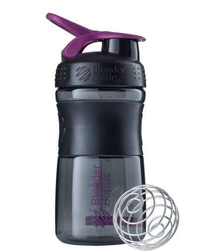 Спортивный шейкер (бутылка) BlenderBottle SportMixer Flip 20oz/590ml Black/Plum