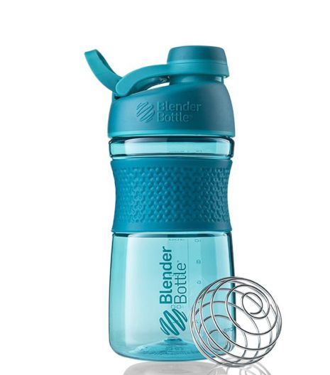 Спортивний шейкер (пляшка) BlenderBottle SportMixer Twist 20oz/590ml Teal (Original)