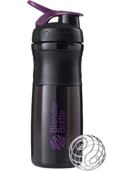 Спортивный шейкер (бутылка) BlenderBottle SportMixer Flip 28oz/820ml Black/Plum