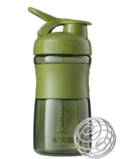 Спортивный шейкер (бутылка) BlenderBottle SportMixer Flip 20oz/590ml Moss Green