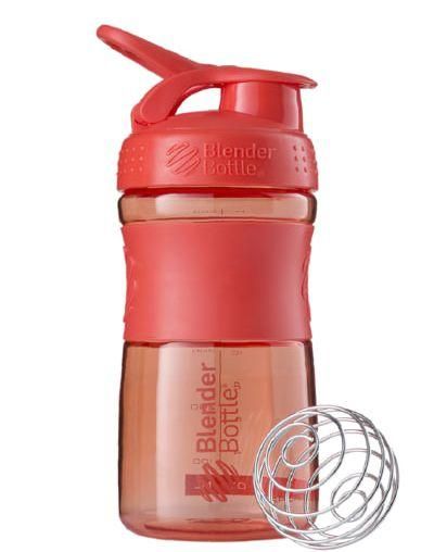 Спортивный шейкер (бутылка) BlenderBottle SportMixer Flip 20oz/590ml Coral