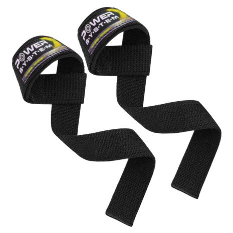 Лямки для тяги Павер систем PS-3400 Power Straps Black/Yellow