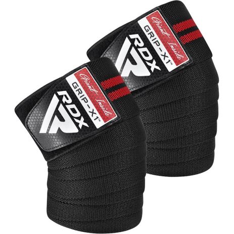 Бинты на колени RDX GYM KNEE WRAP R11 BLACK/RED