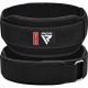 Пояс для важкої атлетики RDX RX5 Double Belt неопреновий Black S