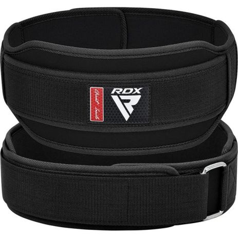 Пояс (тяжелая атлетика) RDX RX5 Double Belt неопреновый Black M