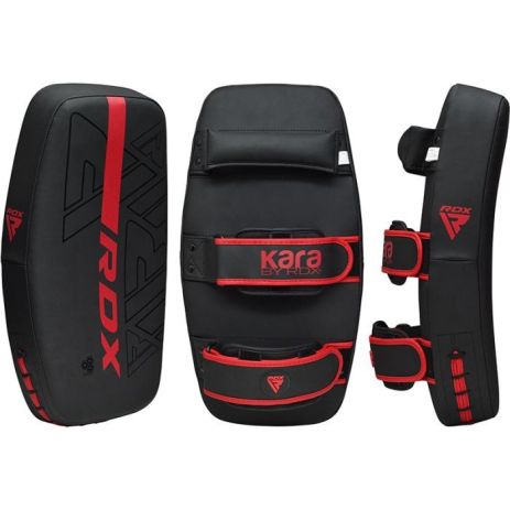 Падад для тайського боксу RDX Arm Pad F6 Matte Red (1 шт.)