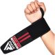 Бинты для запястий (кистовые бинты) RDX GYM WRIST WRAP R11 BLACK/RED