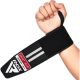 Бинты для запястий (кистовые бинты) RDX GYM WRIST WRAP R11 BLACK/WHITE