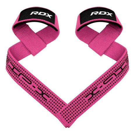 RDX S4 Gym Cotton Gel ремінці рожева тяга пілота