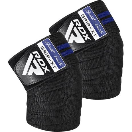 Бинты на колени RDX GYM KNEE WRAP R11 BLACK/BLUE