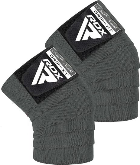 Бинты на колени RDX K1 GYM Knee Wraps Grey