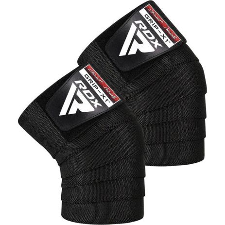 Бинты на колени RDX K1 GYM Knee Wraps Full Black