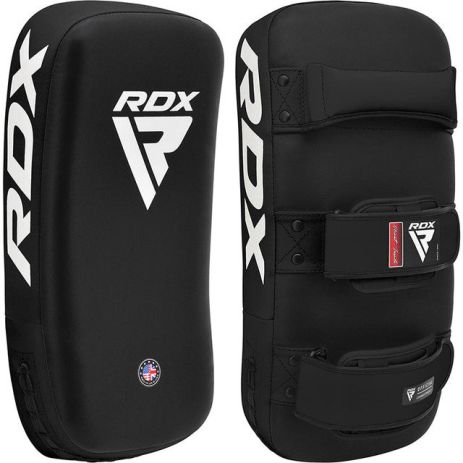 Пада для тайского бокса RDX T1 Curved Thai Kick Pad Black (1 шт.)