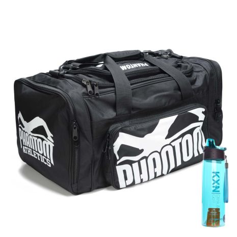 Спортивная сумка Фантом Gym Bag Team Tactic Black (80л.) (бутылка в подарок)