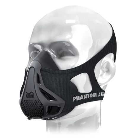 Маска для тренировки дыхания Фантом Training Mask Black S