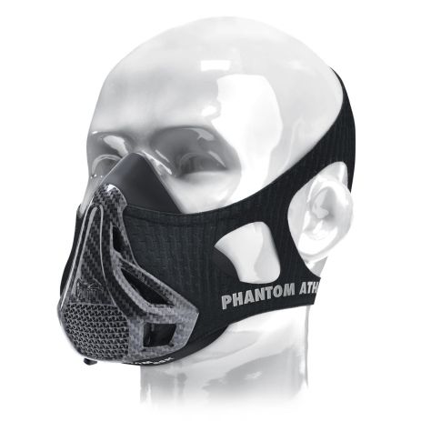 Маска для тренировки дыхания Фантом Training Mask Carbon L