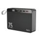 Повербанк HOCO J94 Overlord 75000 mAh PD20W, QC22.5W, LCD black Повербанк HOCO J94 Overlord 75000 mAh PD20W, QC22.5W, LCD black
