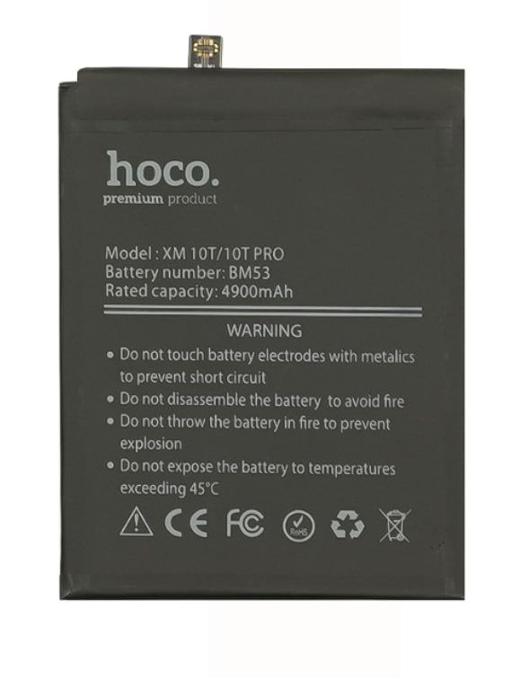 Акумулятор Hoco BM53 для Xiaomi Mi 10T/ Mi 10T Pro/ Redmi K30 Акумулятор Hoco BM53 для Xiaomi Mi 10T/ Mi 10T Pro/ Redmi K30