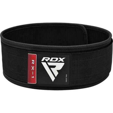 Пояс (тяжелая атлетика) RDX RX1 Weight Lifting Belt Black S