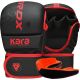 Перчатки (ММА) (Греплинговые перчатки) RDX F6 KARA Matte Red Plus L/XL (капа в комплекте)