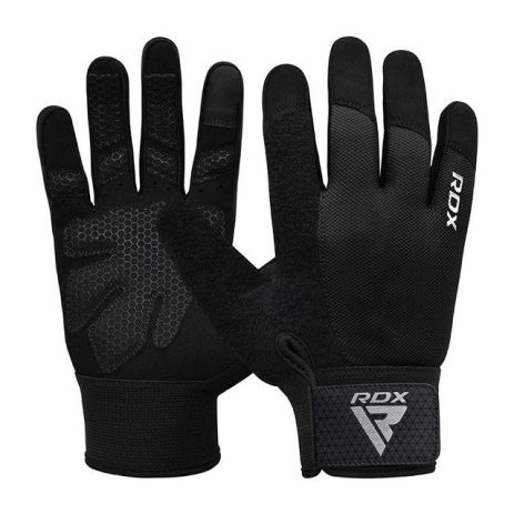 Перчатки (фитнес) RDX W1 Full Finger Plus Black M