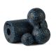 Набор для йоги Паверплей PP_4008 EPP Foam Roller Set роллер + 2 массажных мяча Черно-синий