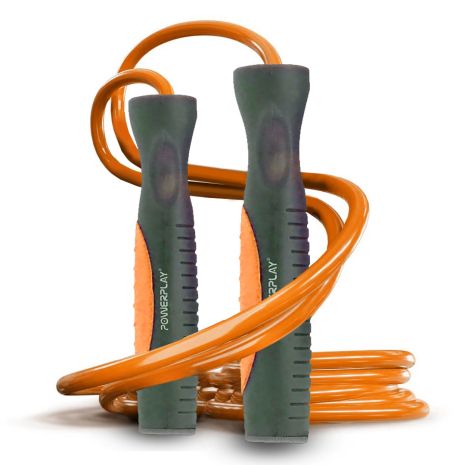 Скакалка Поверплей 4204 Classic Jump Rope Оранжевая (2,7m.)