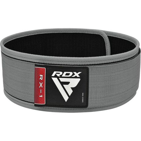 Пояс (тяжелая атлетика) RDX RX1 Weight Lifting Belt Grey L