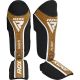 Защита голени и стопы RDX SHIN INSTEP AURA PLUS T-17 Black Golden XL