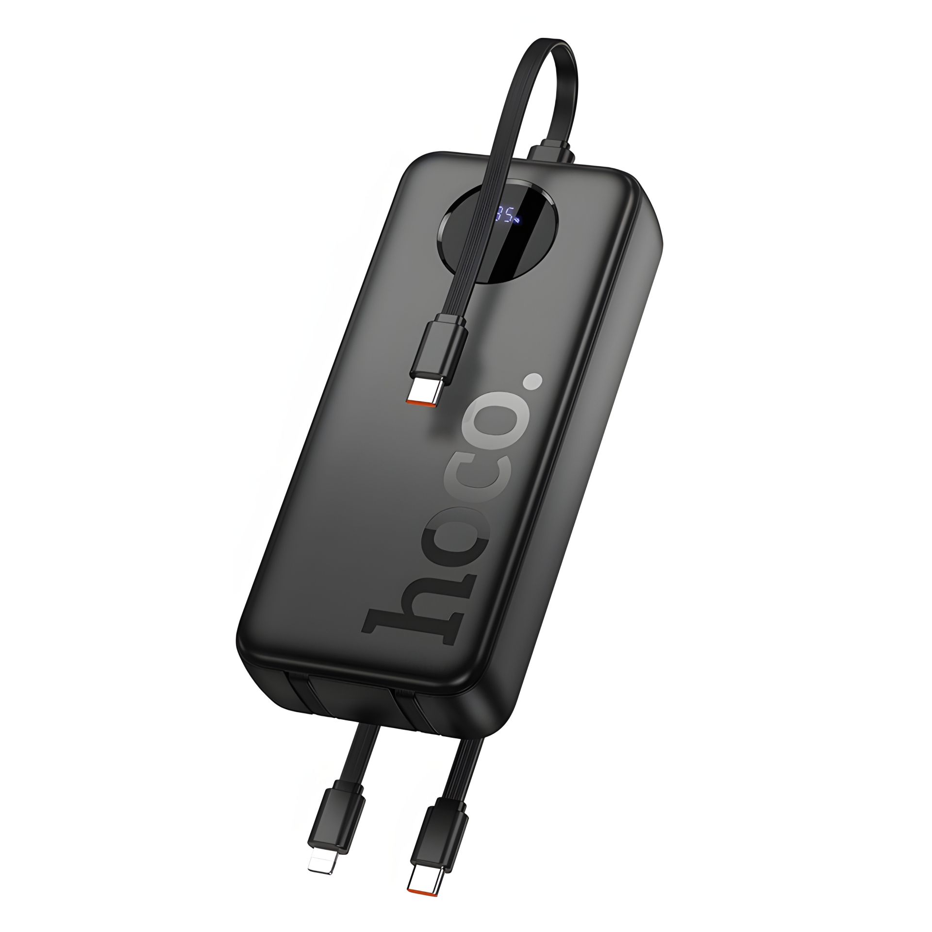 Повербанк HOCO J132A Sabio fully compatible with 3 cables 20000mAh, 1USB, 22.5W, 3A, PD, QC, black Повербанк HOCO J132A Sabio fully compatible with 3 cables 20000mAh, 1USB, 22.5W, 3A, PD, QC, black