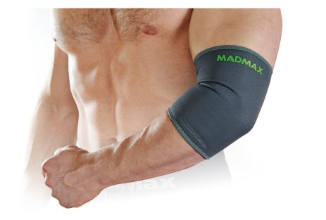 Налокотник Мадмакс MFA-293 Zahoprene Elbow Support Dark Grey/Green (1шт.) XL