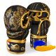 Перчатки (ММА) Фантом Muay Thai Black Gold L/XL (капа в подарок)