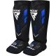 Захист для гомілок та стоп RDX NEOPRENE SHIN INSTEP IMMAF-1-BLUE-L