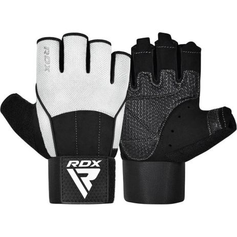 Рукавиці для fіtnes rdx w3 білий з eva padding-l