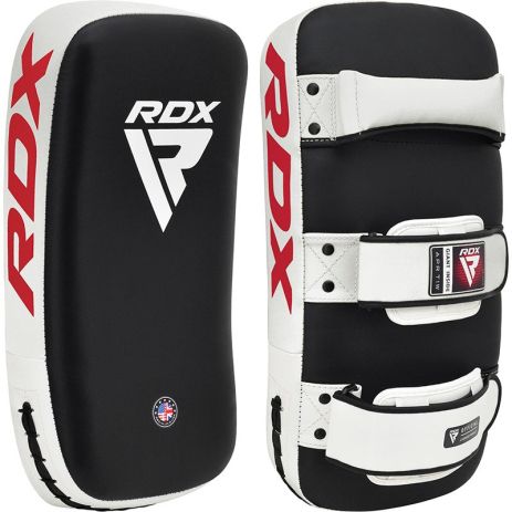 Пади для тайського боксу RDX T1 Curved Thai Kick Pad White (1 шт.)