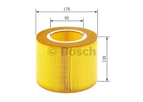 Воздушный фильтр для SAAB 9-5, BOSCH (1457433590) Воздушный фильтр для SAAB 9-5, BOSCH (1457433590)