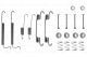 Монтажный к-кт тормозных колодок CHEVROLET ASTRA, OPEL CORSA, OPEL TIGRA, BOSCH (1987475134)