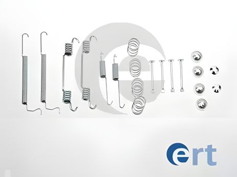 Монтажний комплект гальмівних колодок для CHEVROLET NUBIRA, DAEWOO NUBIRA та FORD ESCORT від ERT (310009) Монтажний комплект гальмівних колодок для CHEVROLET NUBIRA, DAEWOO NUBIRA та FORD ESCORT від ERT (310009)